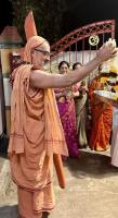 HH Swamiji's arrival at Varaha Venktesh Temple, Nagpur (28 March 2025)